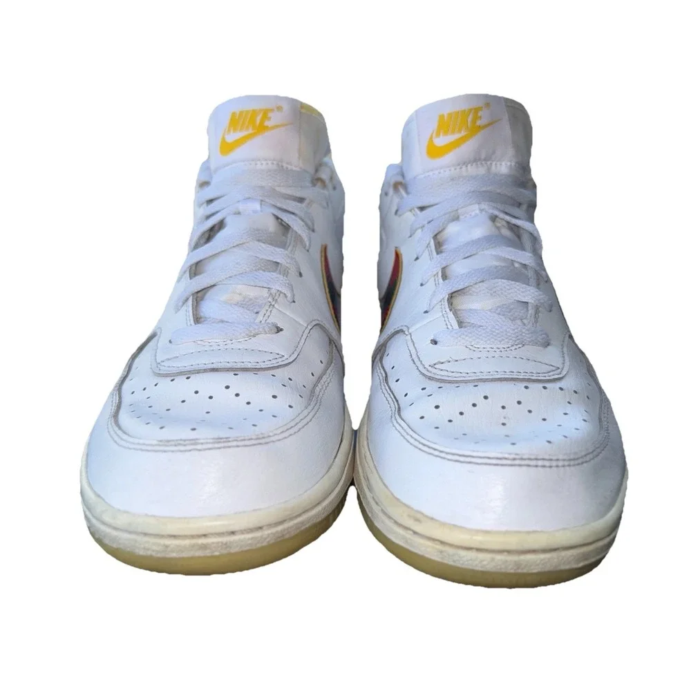 Nike Sky Force 3/4 White Red‎ Camo Swoosh Mens Size 11.5